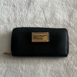 Marc Jacobs Black Leather Wallet